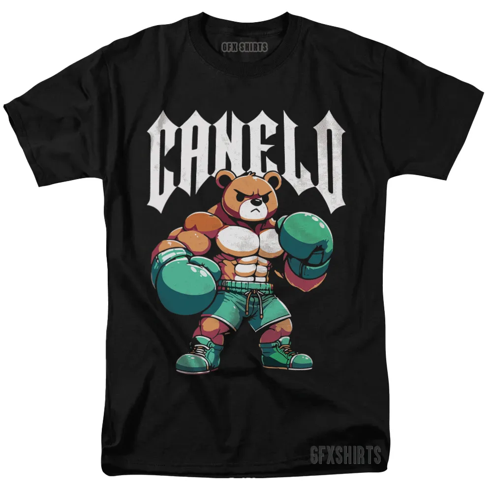 

Футболка Canelo Alvarez Fighting Bear Oso Boxing дизайн