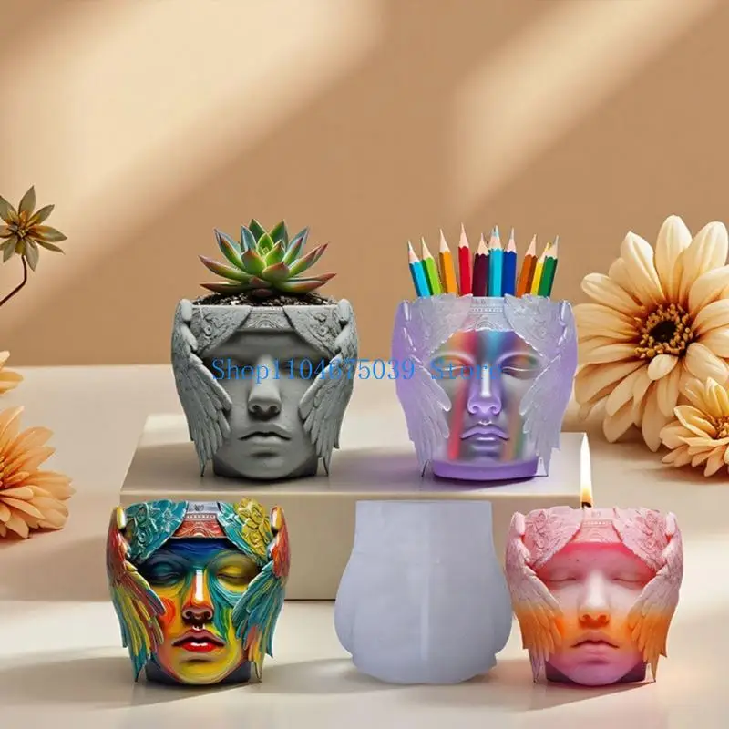 

5asd Reusable Silicone Container Mold With Even Finish For Easy Demolding Perfect For Concrete Jewelry Dishes