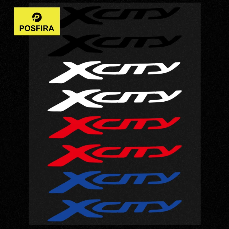 

POSFIRA Motorcycle Sticker Waterproof Decals for Yamaha X City 250 XCity 125 Accessories 2007-2016 Vinyl Motorbike Stickers