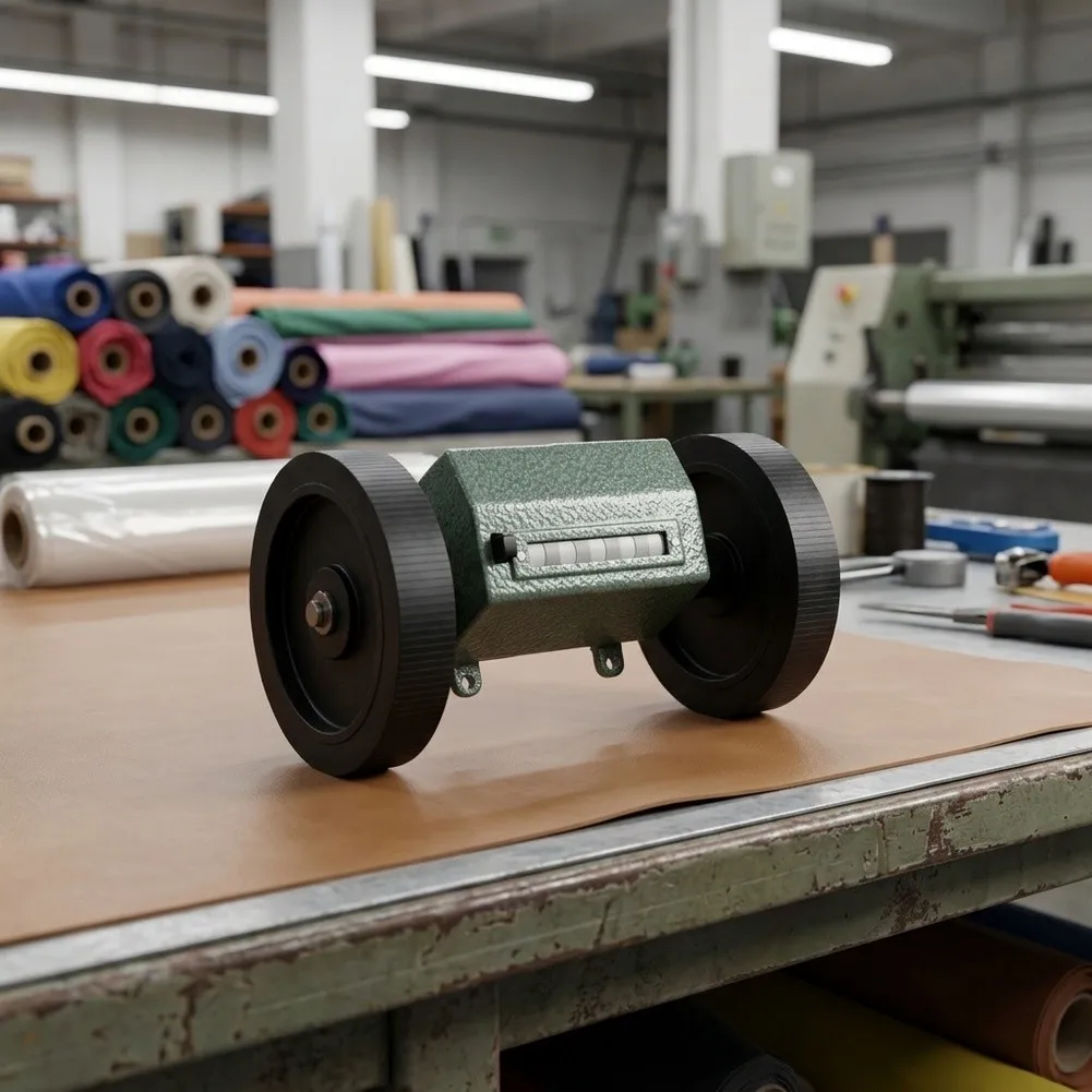 Z96 Measuring Roller Tool For For Factories Printing Plants Dyeing For Facilities 5-Digit LCD Stainless Steel Rubber