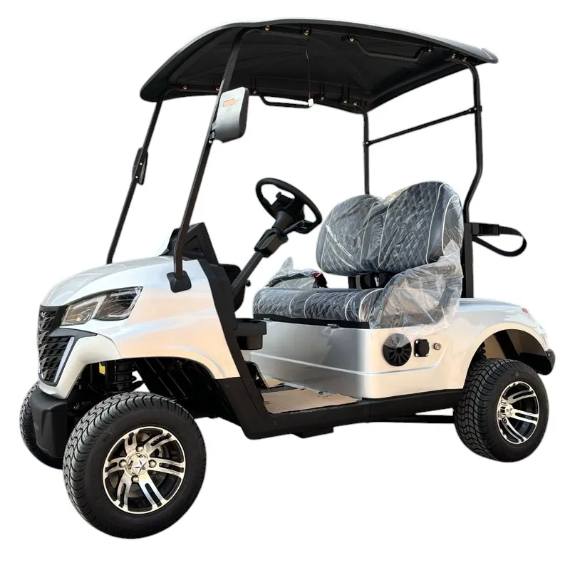 72V Lithium Battery 5KW 7.5 KW AC Motor 4 Seat Off-road Buggy CE Approved Solar Panels Electric golf buggy