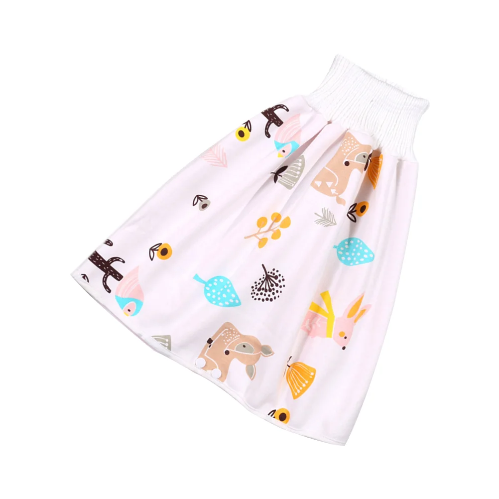 Infant Training Pants Diapers Cartoon Soft Cotton Potty Reusable Nappies Child Baby