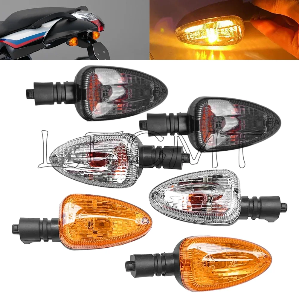 Motorcycle Indicators Turn Signal Light Fit for BMW K1300R K1200S K1200R R1200GS HP2 Enduro Sport Megamoto F800 GS/R/S/ST F650GS