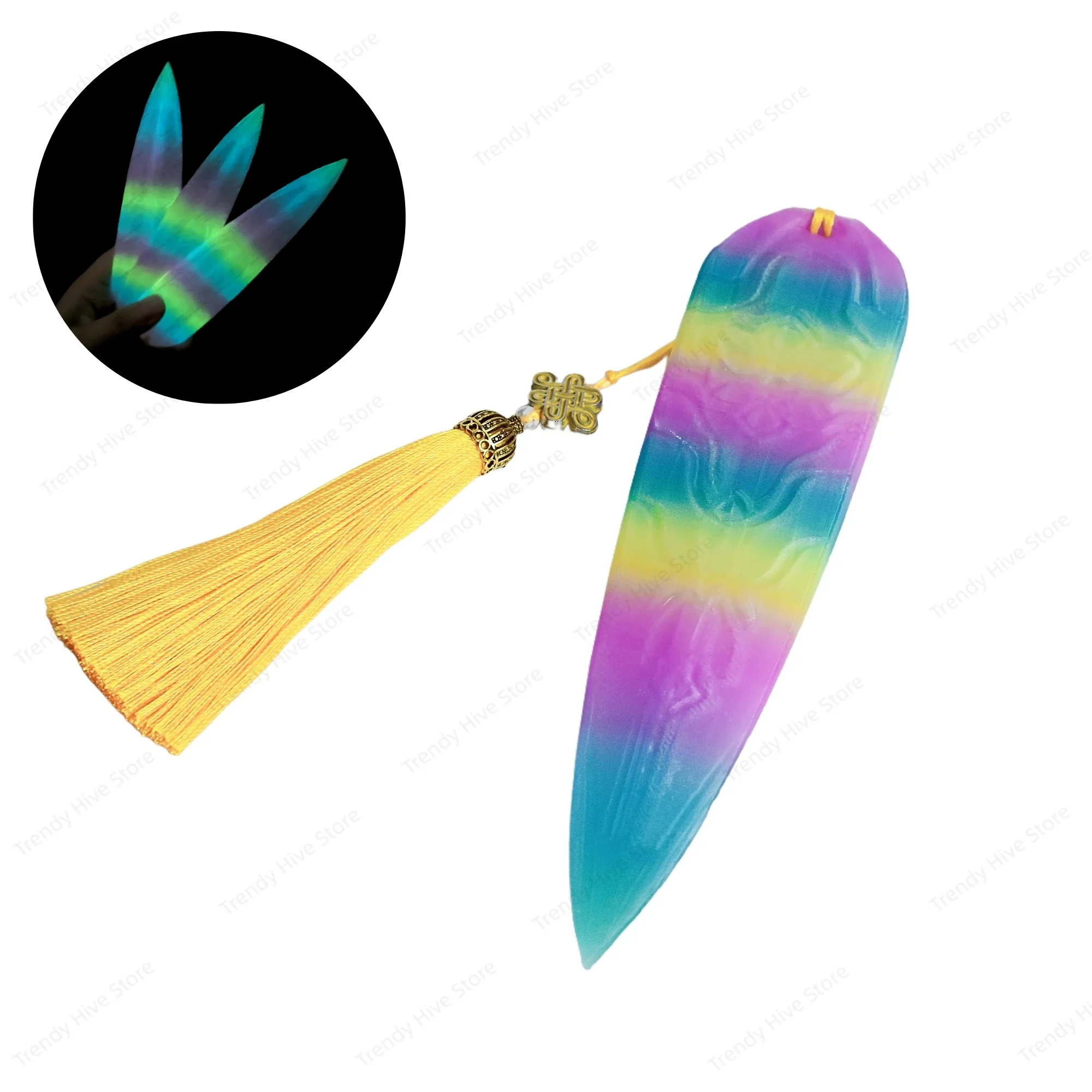 Kpop Zoey chasseurs de démons Cosplay lumières fléchettes armes accessoires de jeu de rôle pour fille groupe idole Halloween carnaval accessoires de déguisement