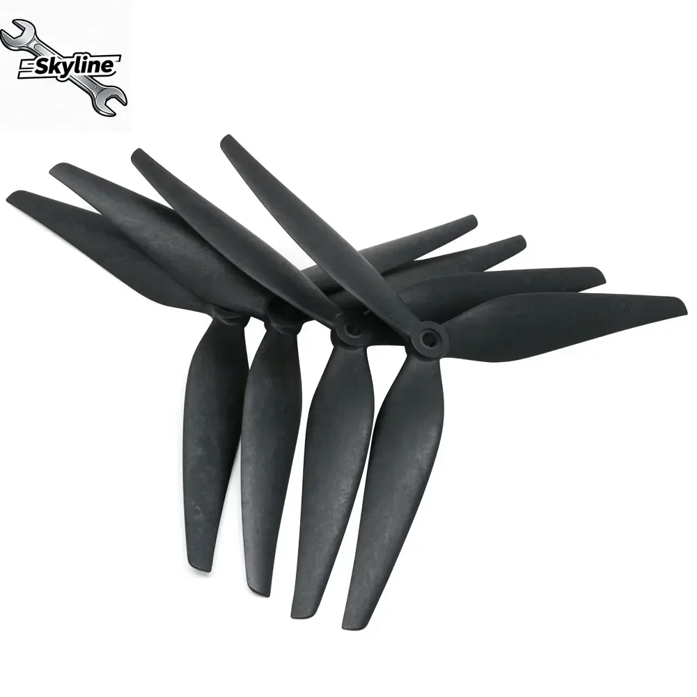 1pair HQProp 10X5X3 9X5X3 10X4.5X3 1050 1045 9050 10inch 9inch 3 blades Black Carbon Reinforced Nylon Propeller