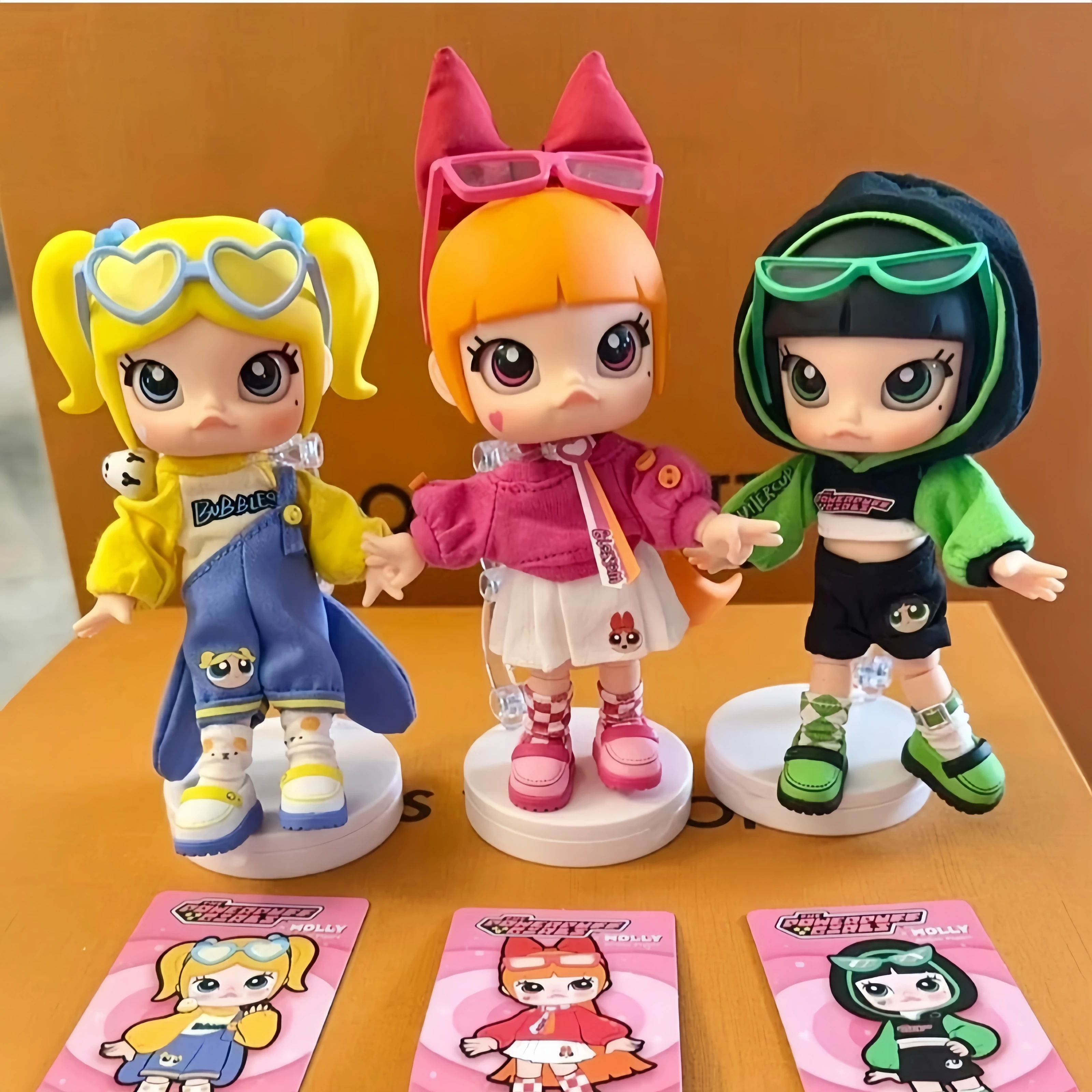 Original Molly Series Blind Box Anime Figure Model Dolls Fashion Mysterious Box Toys Cartoon Room Ornaments Surprise Gift