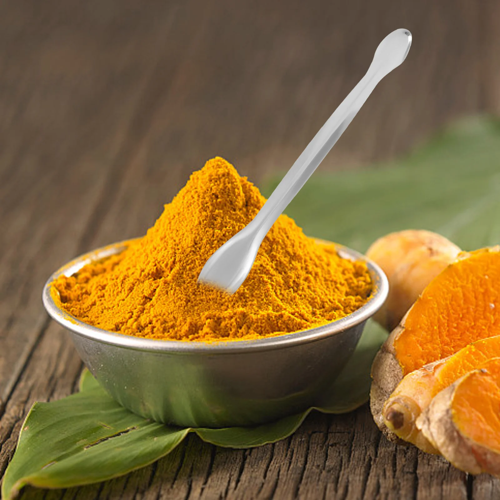 

10pcs Stainless Steel Laboratory Spoons Measuring Scoop For Sampling Experiment Use Mini Spatula Mixing Spoon Lab Tools Teaching