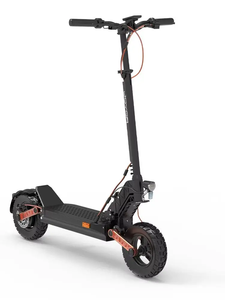 Direkt vom Hersteller: JOYOR S5 ABE E-Scooter für Erwachsene, 500W Motor, 48V 13Ah Lithium-Batterie, 45 km Reichweite, 20 km/h, Doppel-Federungssystem, 10" Offroad-Reifen, faltbares Design, Original