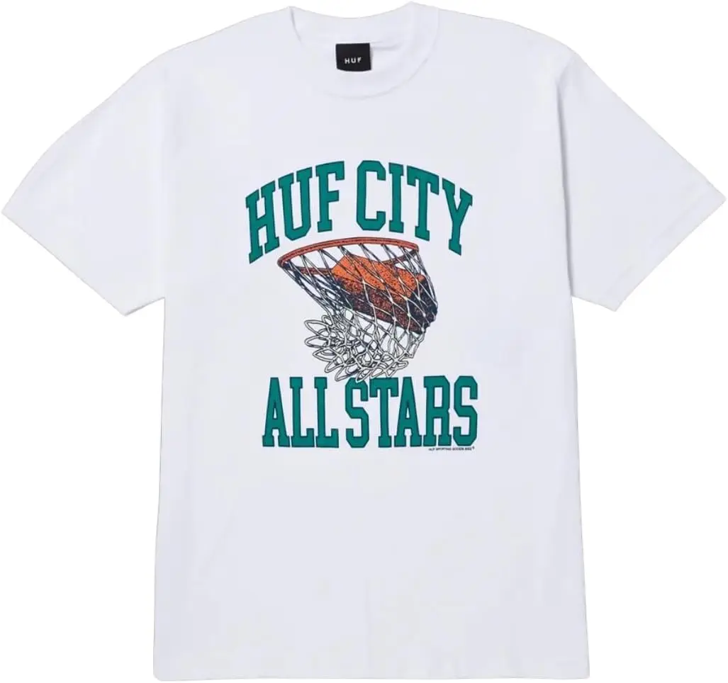 HUF Swish T-Shirt Tees High Quality 100%Cotton Short Sleeve