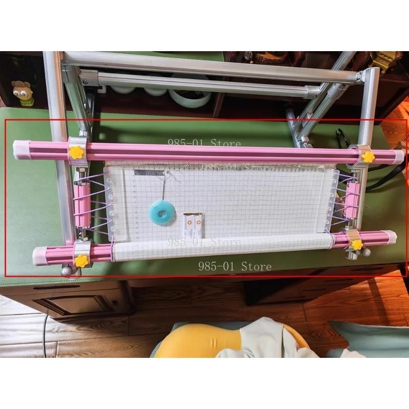 New Pink Cross Stitch Slider Type Heavy M Stretch Thickened Aluminum Alloy