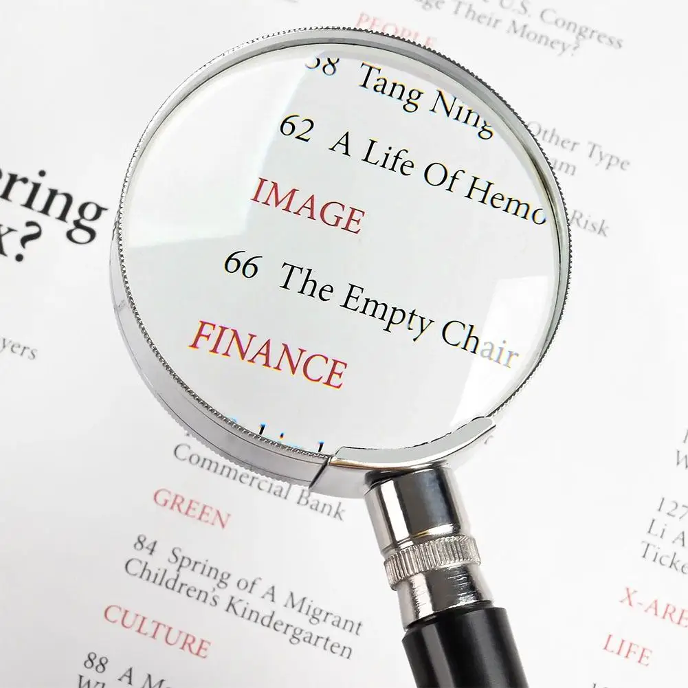 

Мини 10X ручная лупа 50 мм увеличительное стекло для чтения ювелирных изделий лупа для чтения ювелирных изделий для пожилых людей