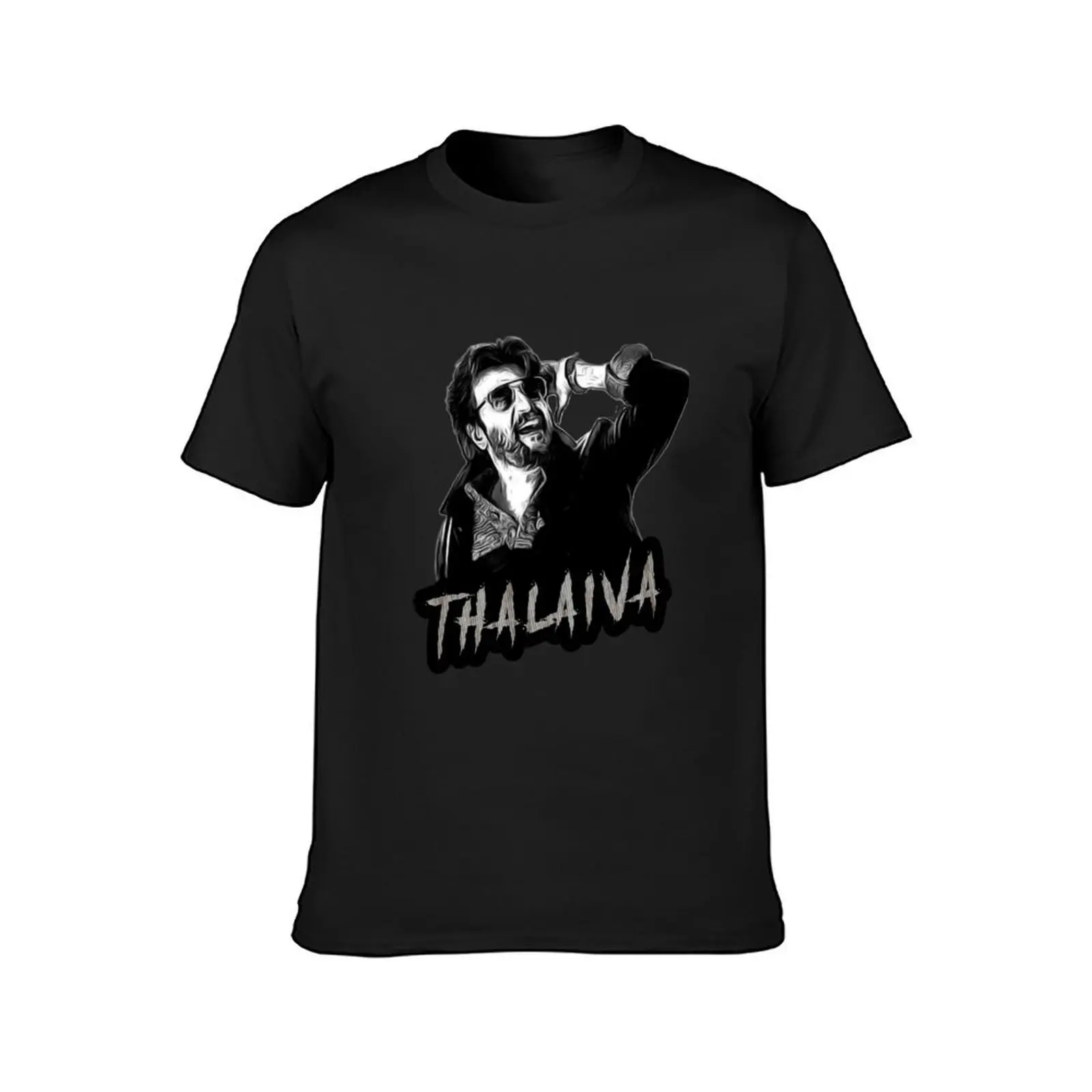 Thalaivar Rajni T-Shirt customizeds cute clothes oversized anime clothes Men's t shirts