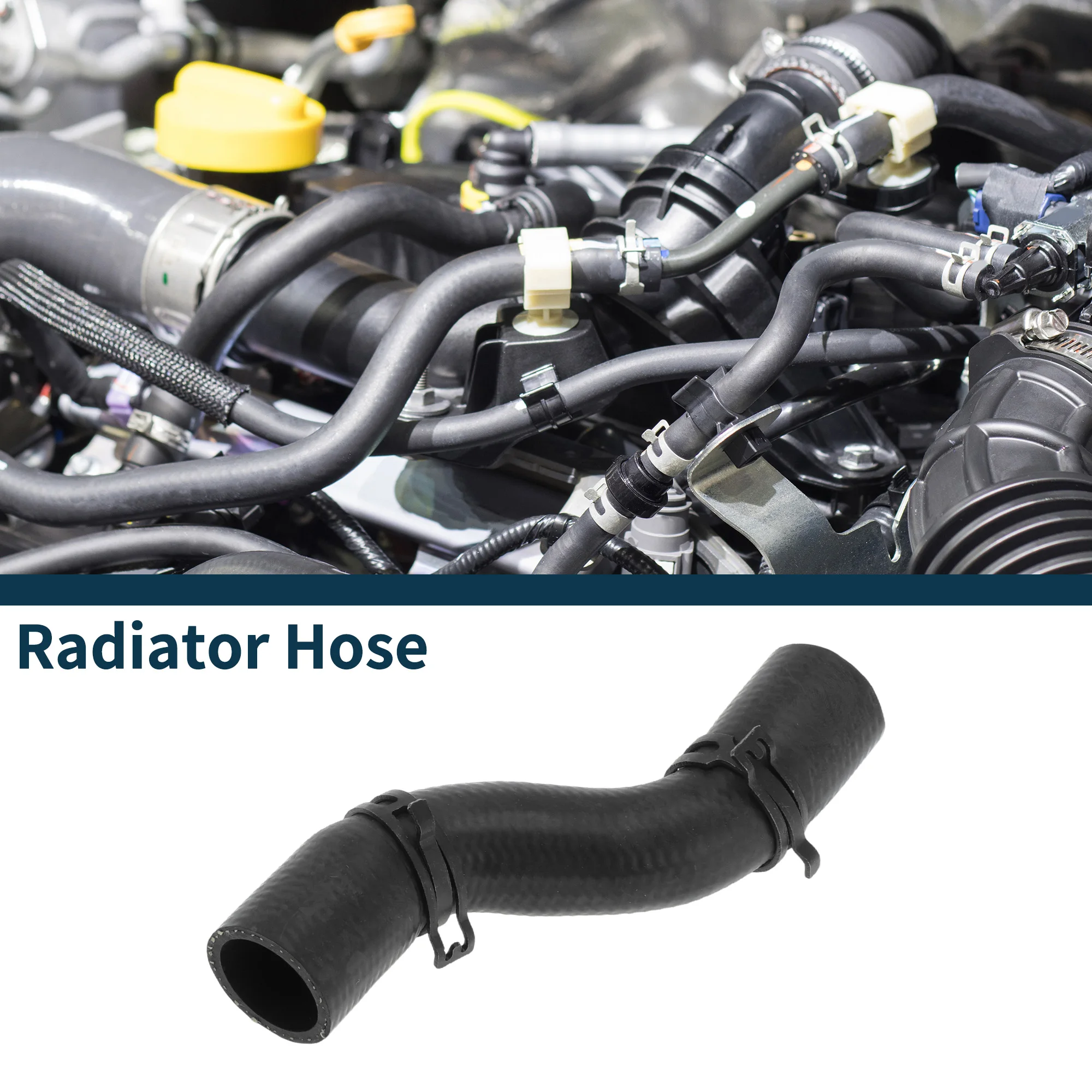 UXCELL Radiator Hose Heater Hose Radiator Outlet Hose Pipe for BMW Mini Cooper Countryman 11-16 No.17129800478 Rubber Water Pipe 2