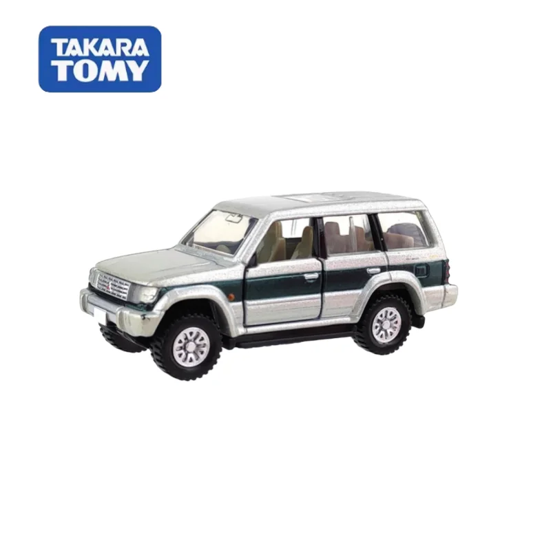 TAKARA TOMY TP04 modello di punta in lega auto Mitsubishi Pajero porta può essere aperta, decorazione della camera dei bambini giocattoli regalo di