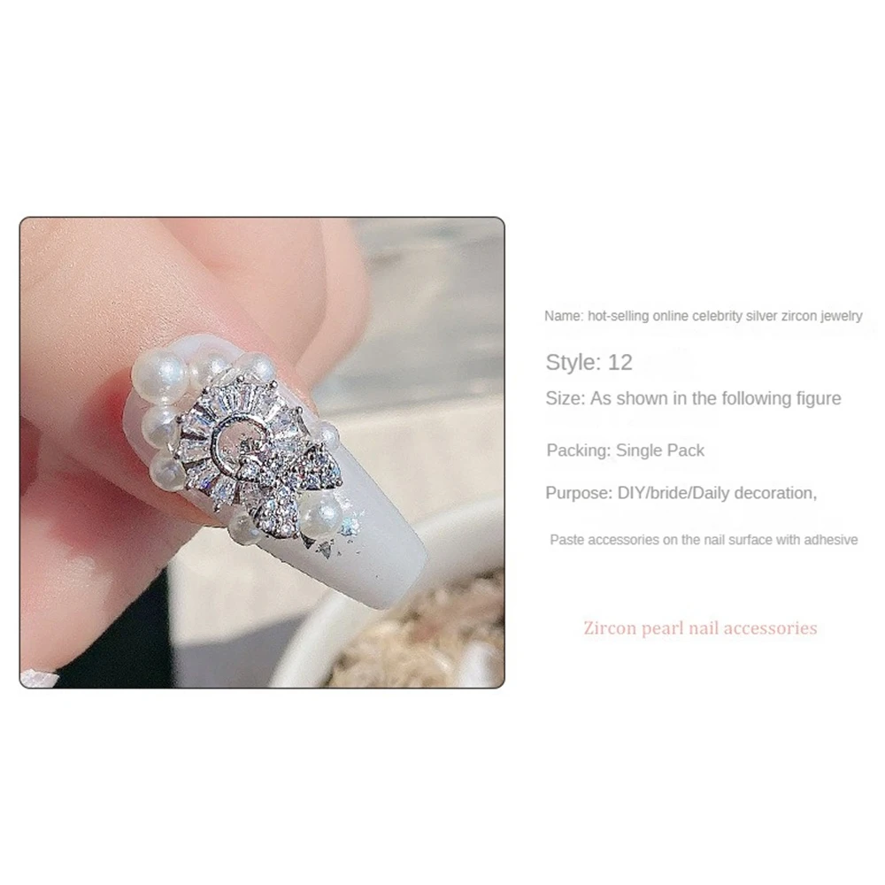 Manicure Decoratie Hoge Kwaliteit Fijne Nail Art Verfraaiing Met Diamanten Populaire Nail Art Nail Art Crystal Steentjes