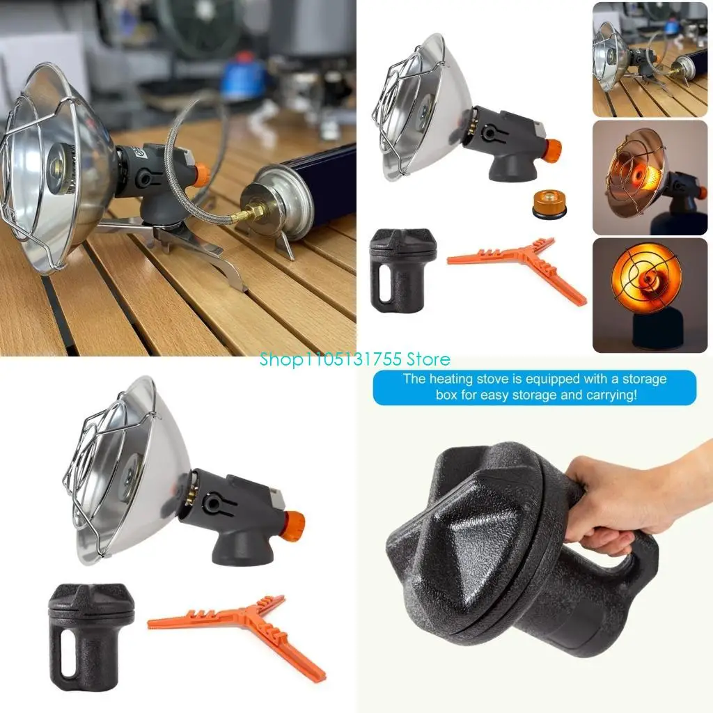 

K0EF Stainless Steels Tanks Top Heater With Storage Box Outdoor Camping Heater