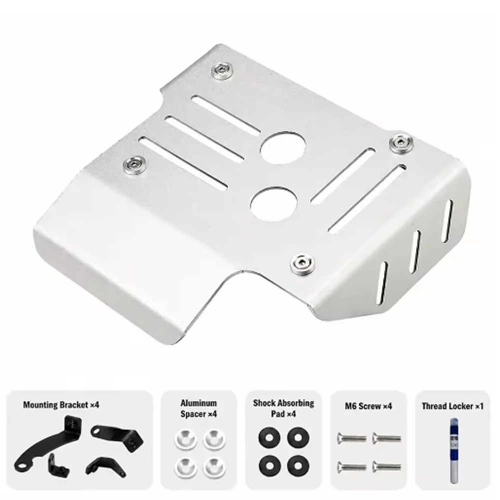 FOR LONCIN VOGE SR450X Motorcycle Skid Plate Protector Engine Frame Under Guard Protection Cover Belly Pan Base view 2