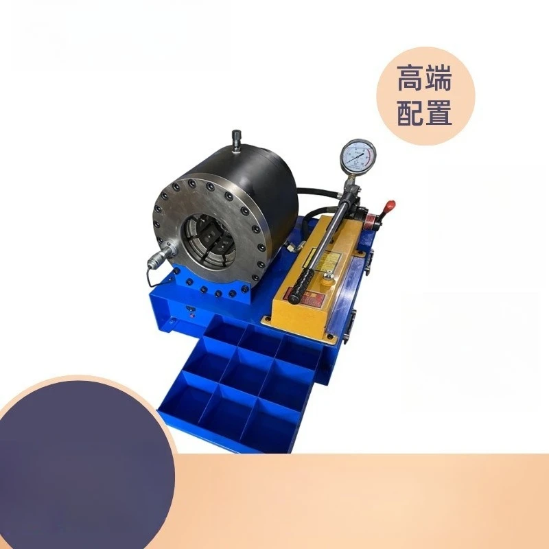 Portable Manual Hose Crimping Machine,Hydraulic Pipe Locking Press Tool With Molds For Rubber Tubing Assembly
