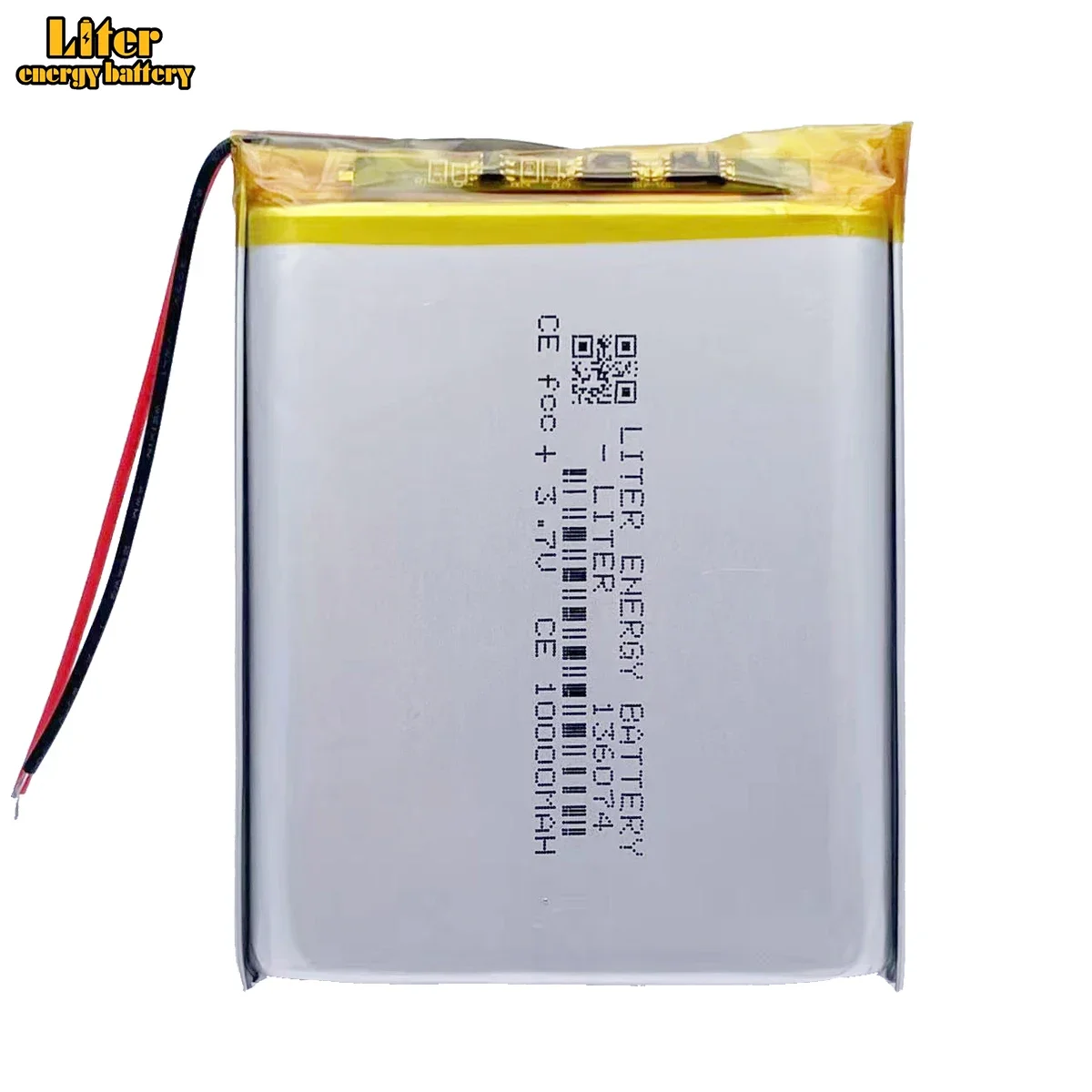 Good Qulity 3.7V,10000mAH 136074 Polymer lithium ion / Li-ion battery for Solar energy Mobile power bank