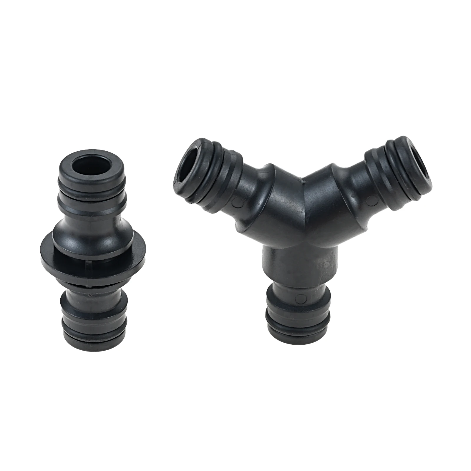 1 Set Garden Quick Hose Connector Standard 3/4 &1/2 Inch Hose Coupling Joint Adapter for Garden Watering Car Wash Lawn Sprinkler