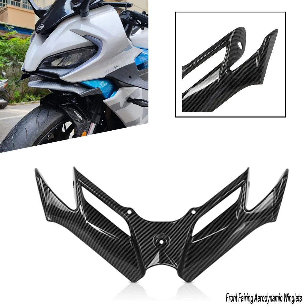 

For CFMOTO CF MOTO 450SS 450SR 450 SS SR 2022 2023 2024 Motorcycle Accessories Fixed Wind Wing Fairing Aerodynamic Winglet Cover