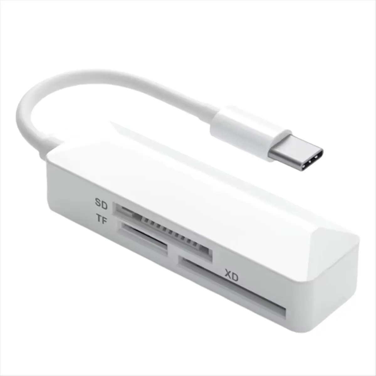 AT42  Card Reader Universal SD TF SD Card Reader USB C High Speed Memory Card Reader Converter for Phones Laptop