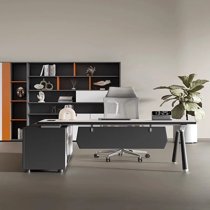 

Настольный органайзер для чтения, офисные столы, домашний рабочий стол, стол для мастерской, мебель для руководителей, предложение для комнаты, компьютерный кабинет, Ufficio Modern