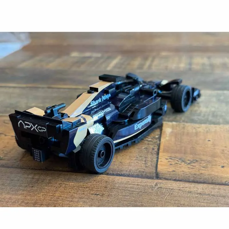 moc-223044-ビルディングブロック-moc-f1-レーシングカー-apxgp、組み立て済みモデル-314-ピース-子供の誕生日プレゼント-クリスマスおもちゃ-diy-ギフト
