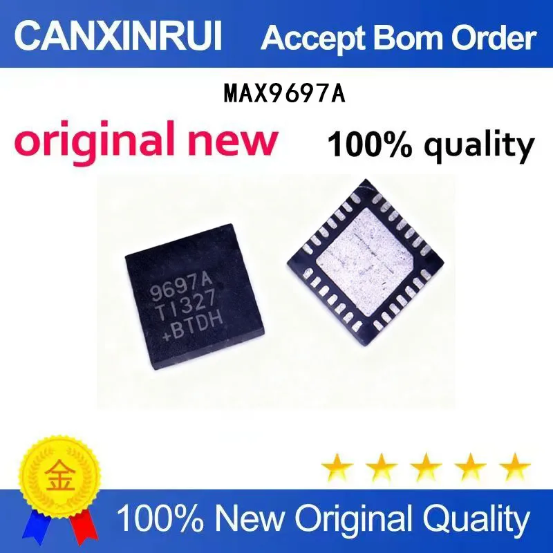 (5-100 Pieces) New stock MAX9697A 9697A QFN