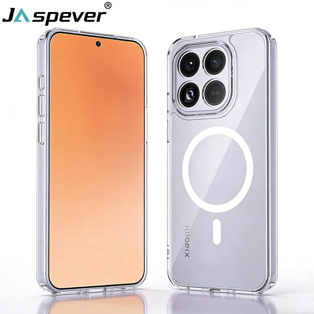 Hybrid Transparent Hard Case For Xiaomi 17 15T Pro Magnetic 