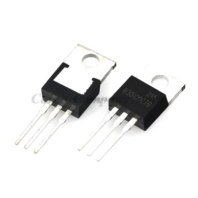 10PCS MBR30100CT Schottky Diodes 3A/100V New Schottky Diode, Upright TO220coree