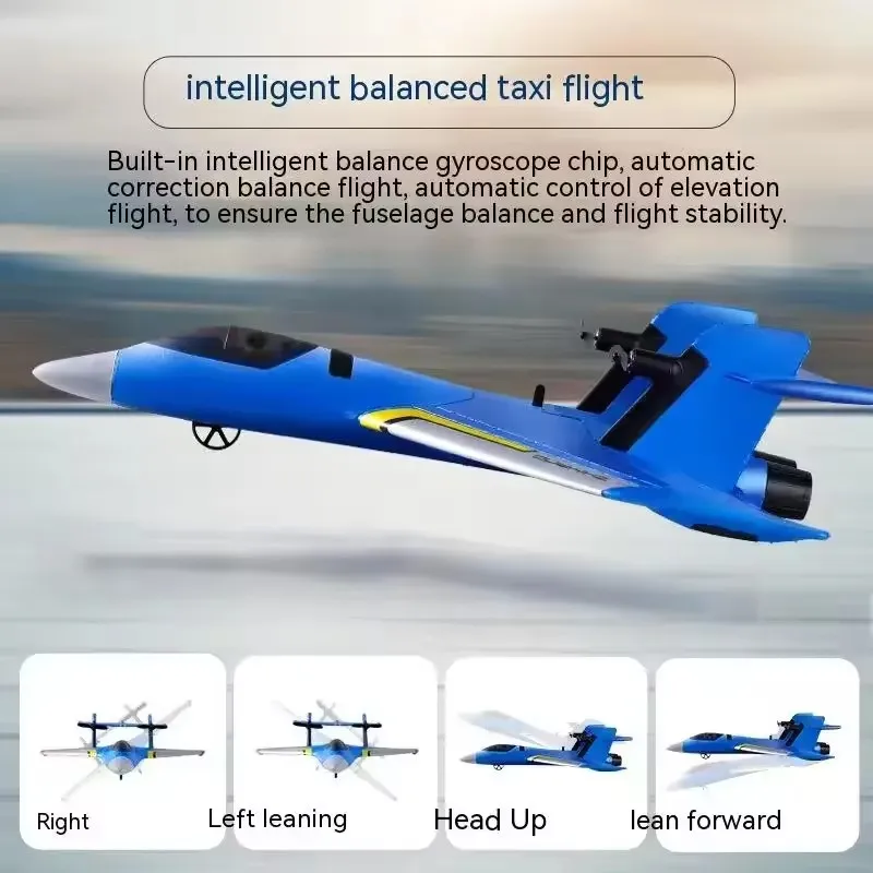 Novo Shuilukong ZY-525 Avião controlado por rádio Asa fixa Modelo de aeronave elétrica Epp Espuma Brinquedo à prova d'água Planador de aeronave