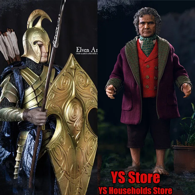 In Stock Asmus Toys LOTR027A 1/6 Scale Elven Archer Armor Soldier LOTR31 Elder Bilbo Baggins Movable 12