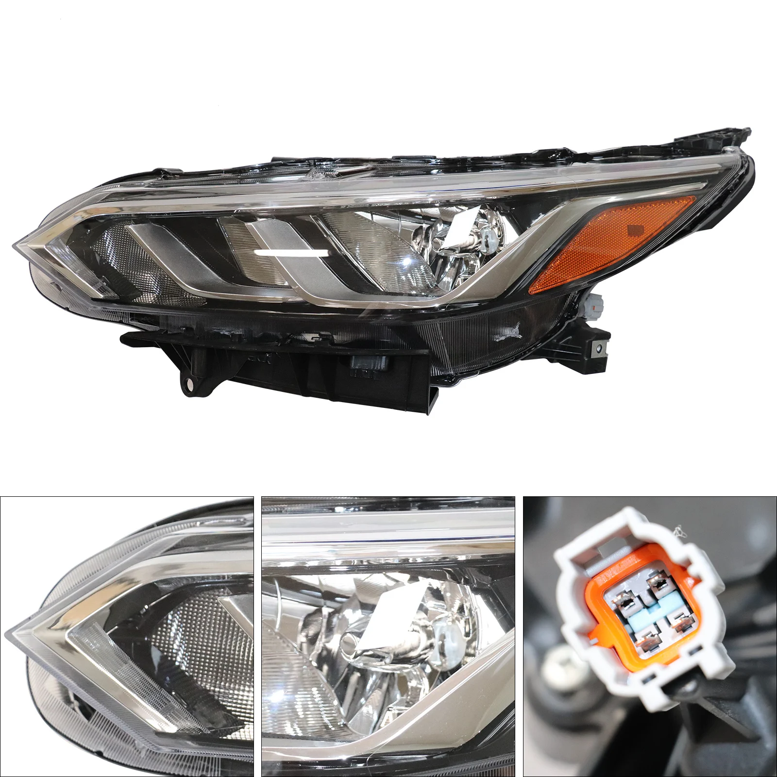 Left Side Halogen Headlight Assy For Nissan Sentra 2020-2021 Models