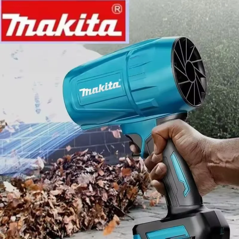

18V Makita 30000RPM Violent Blower Turbo Jet Fan Electric Air Duster Wind Speed Turbo Rechargeable with Light Car Cleanin Tool