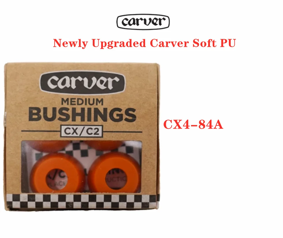 Original CX4-84A PU For Carver Land Surfboard Skateboard New Upper and Lower Shock Absorber Medium hardness PU Replace Parts