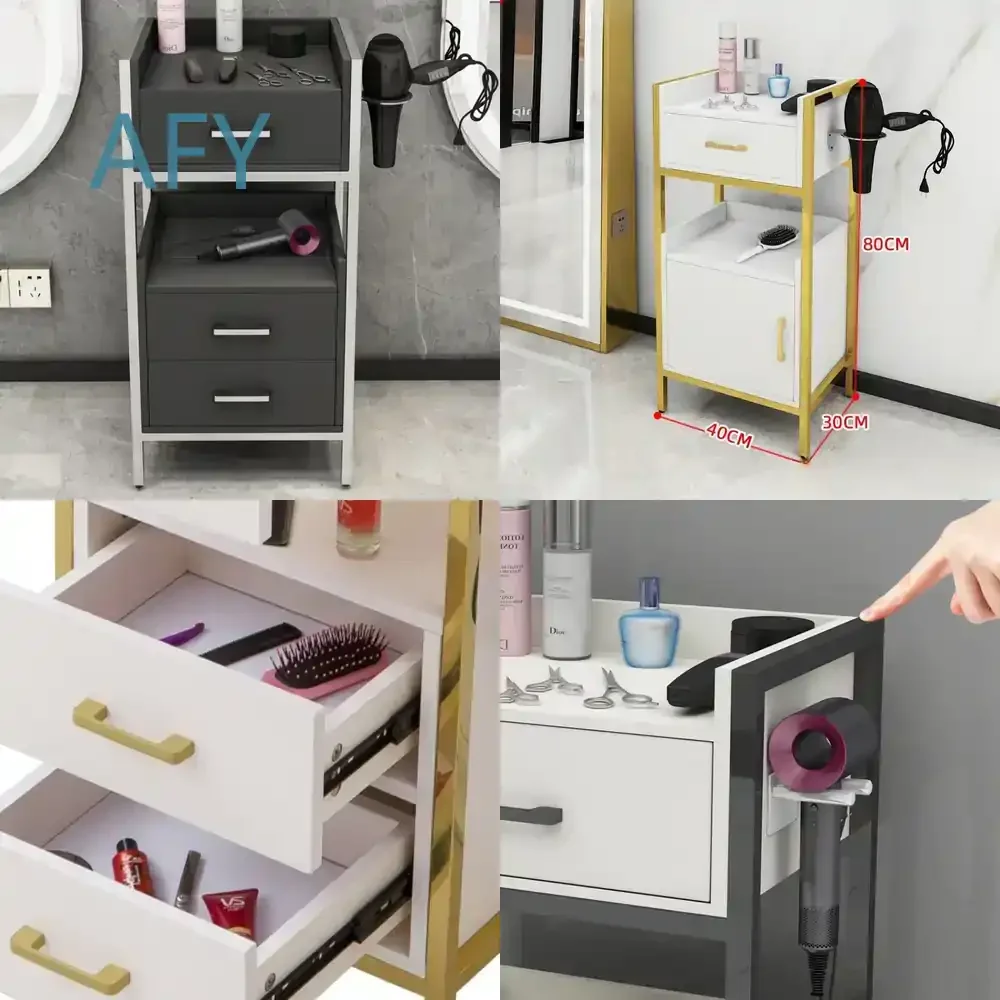 for Creativity Tattoo Medical Salon Trolley for Hairdresser Rolling Tea Cart for Commercial Furniture RR50ST salon trolley