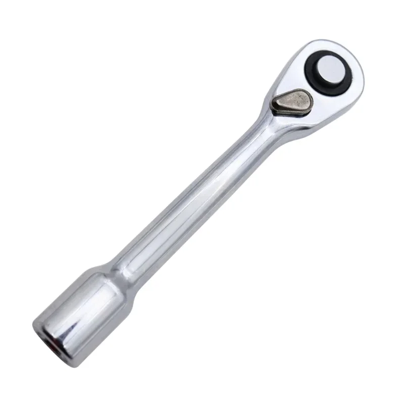 Compact Reversible Ratchet Wrench Combination Square Hole Socket Wrench for DIY Enthusiasts Repair Professionals