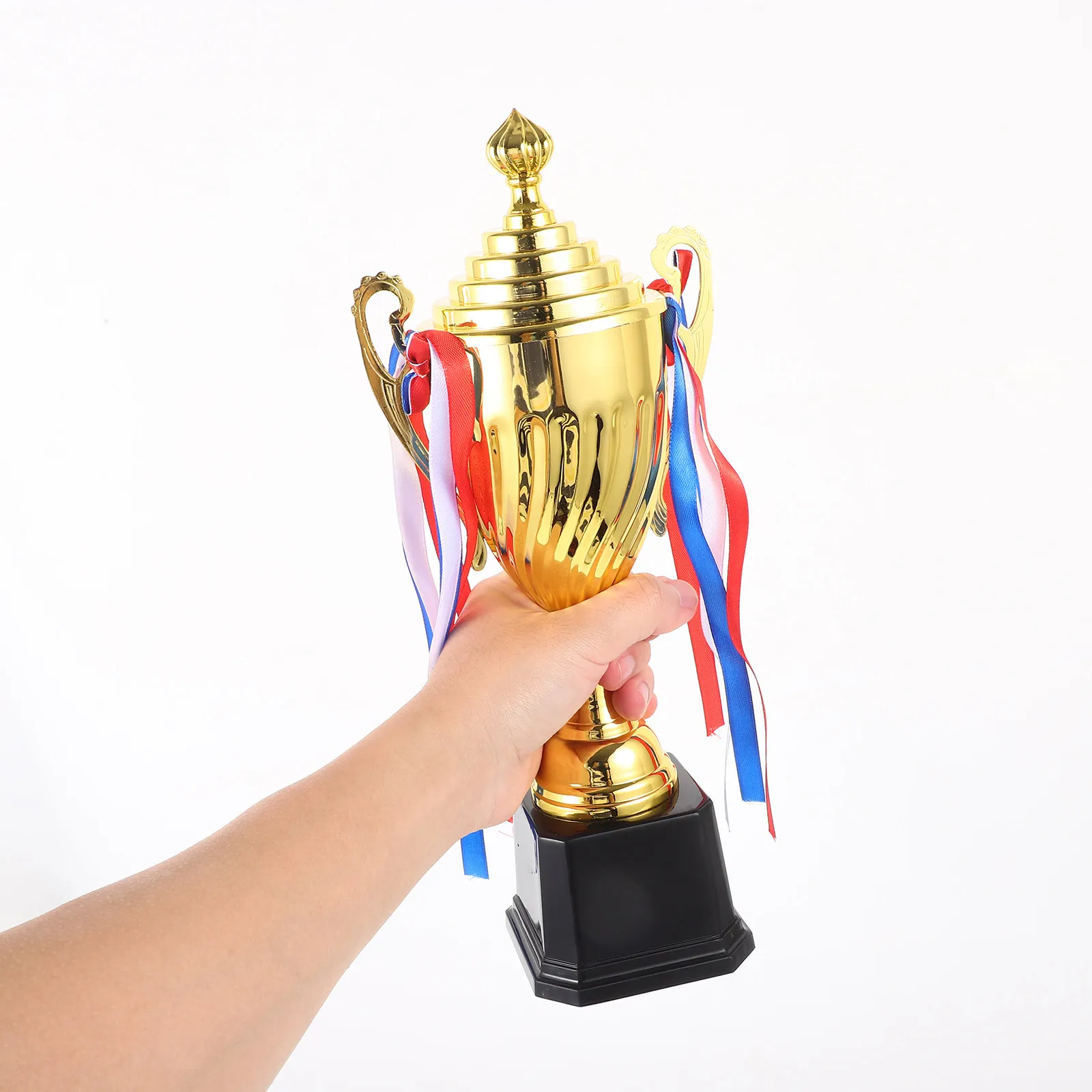 Metal Trophies For Sports Competition Championship Award Durable Trophy For School Events Teams Portable Sports Trophy view 2