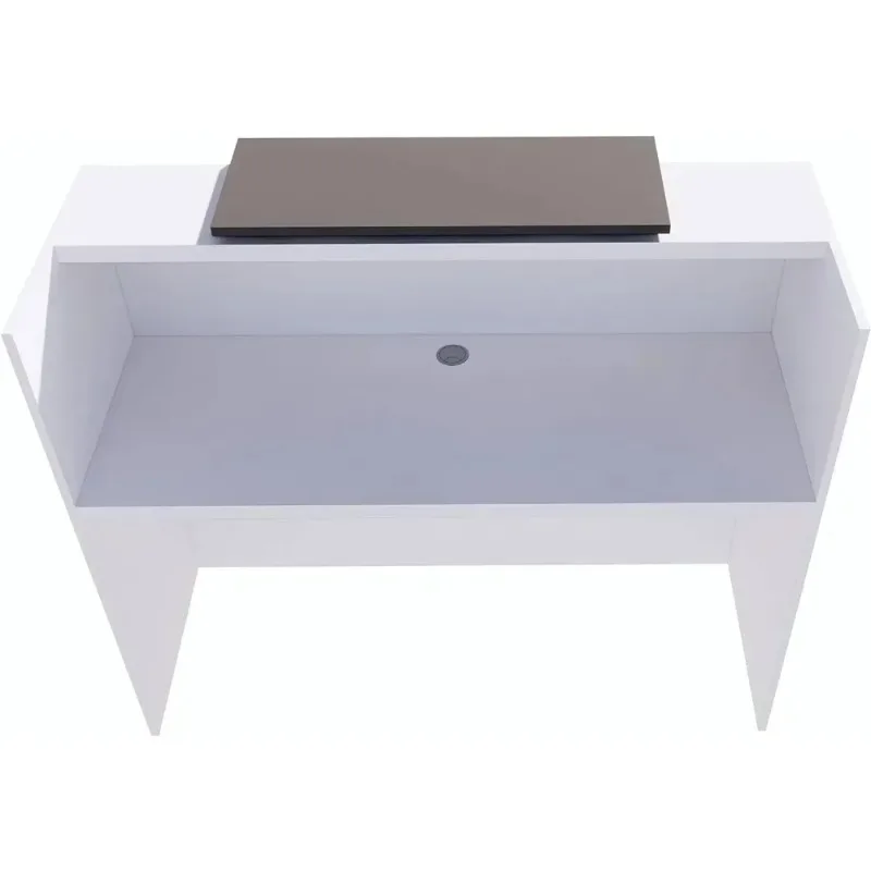 Modern Reception Nas Desk Multifunctional Modern Transaction Counter Top Laminate Desktop Standing Front Table Office Home
