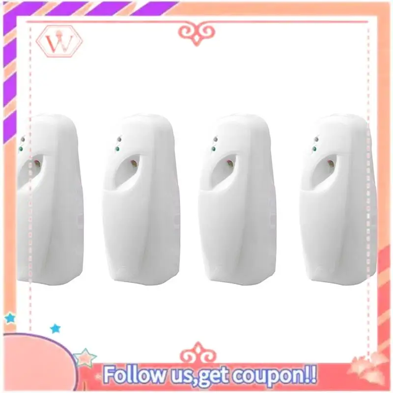 AT84-4X Automatic Perfume Dispenser Air Freshener Aerosol Fragrance Spray For 14Cm Height Fragrance Can (Not Including)