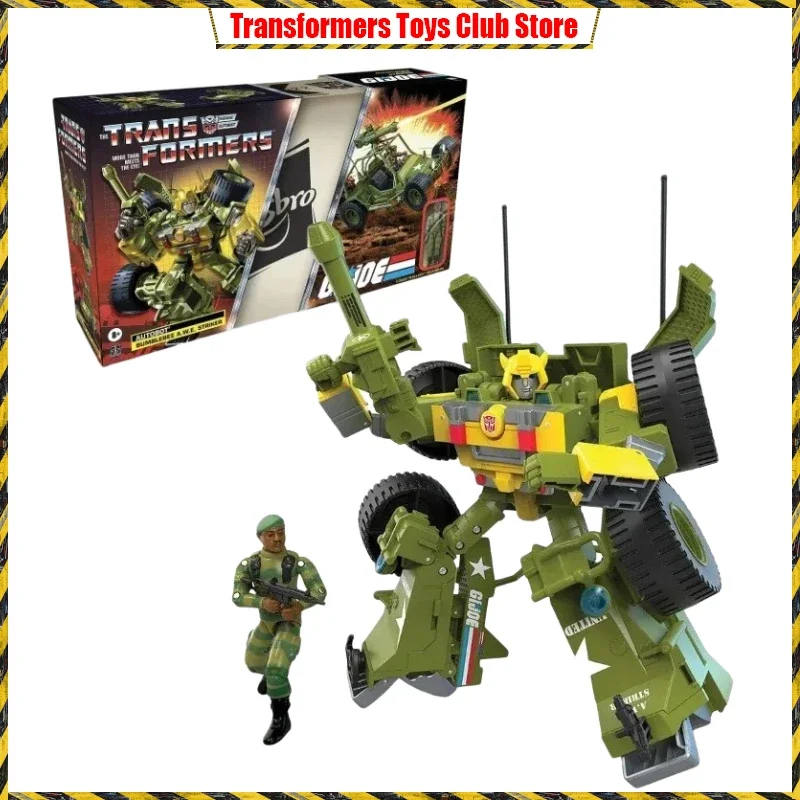 In Stock Transformers TROOPER 3 Plan Bumblebee A.w.e.Striker Mash-up G.i.joe Stalker  Action Figure Model Toy Collect Gift F3985