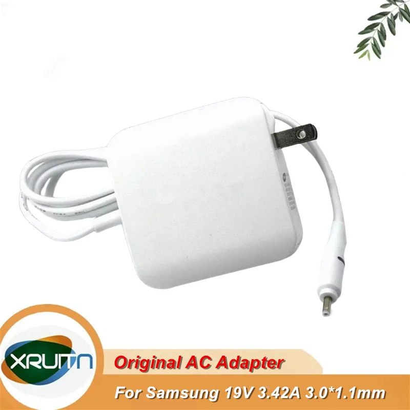 

Original W16-065N4A AC Adapter For Samsung Galaxy Book Ion 13.3 Power Charger 19V 3.42A 65W W065R032L BA44-00341A 3.0*1.1mm OEM