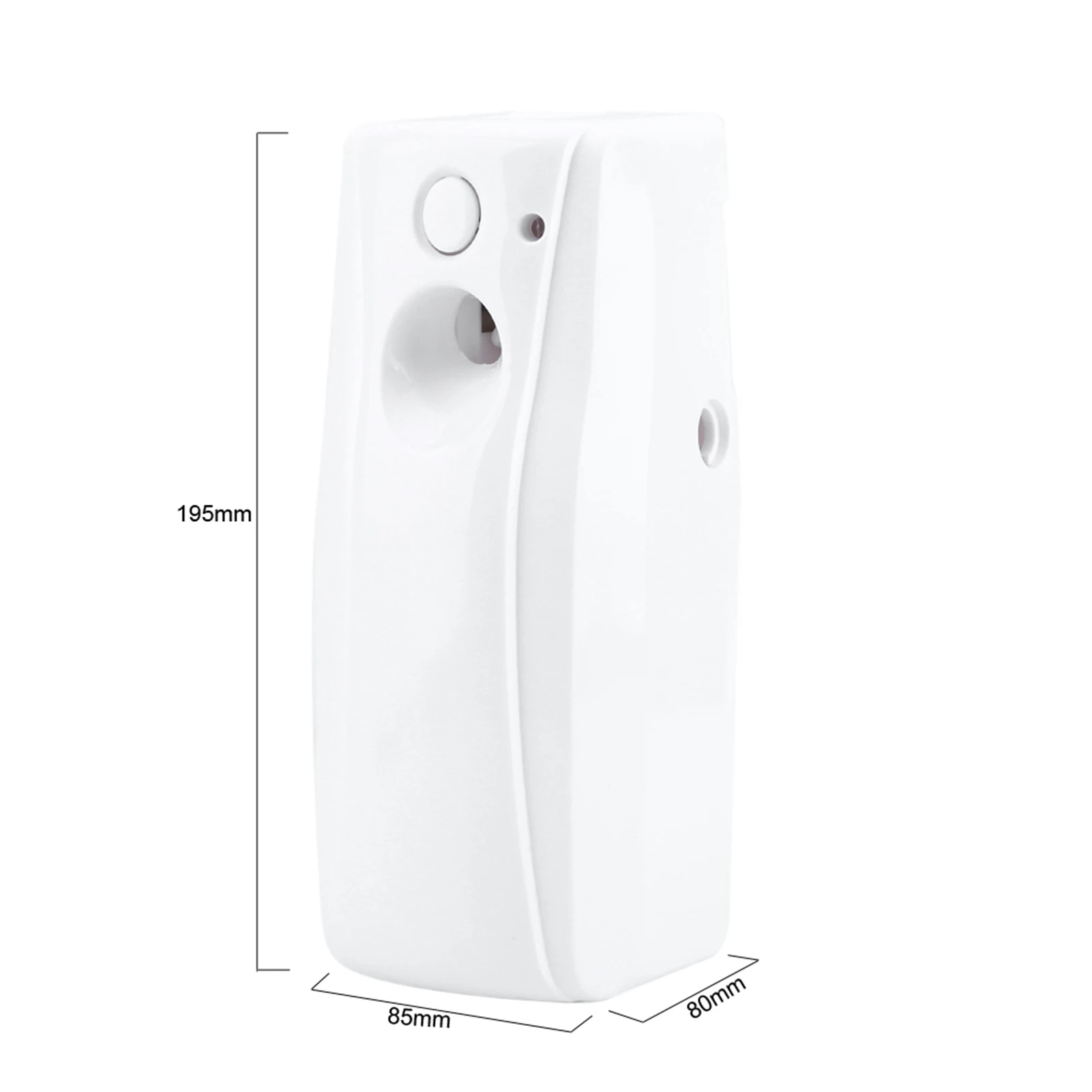 Indoor Wall Mounted Automatic Air Freshener Fragrance Aerosol Spray Dispenser with Light Sensor