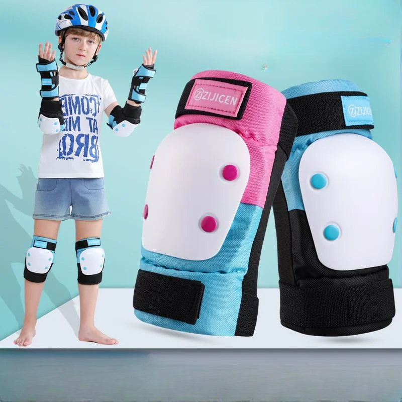 Roller Skating Protective Gear Children Professional Protection Set Kids Teenagers Balance Car Knee Pads Riding Skating Gear