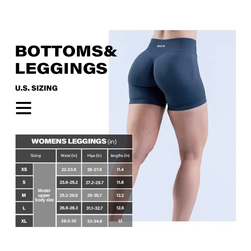 NVGTN Impact Shorts Seamless Half Pants Women Soft Fitness Outfits Yoga Pants Gym Running Bike Wear