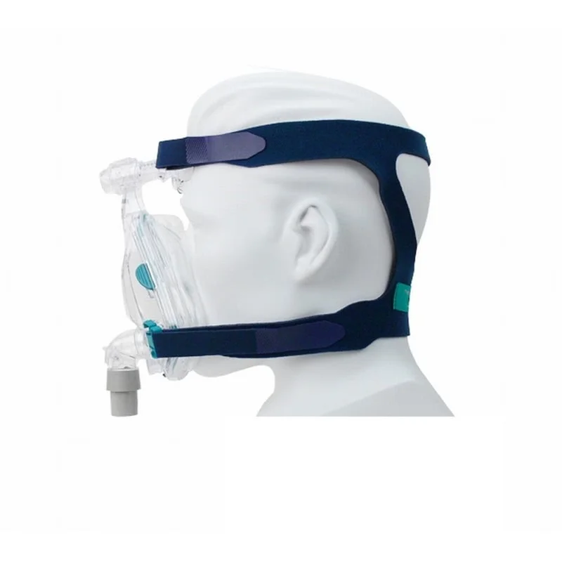 Full Face Mirage Quattro Full Face Cpap Masker Met Hoofddeksels Originele Producten Snurkstop Anti Snurk Neus Masker