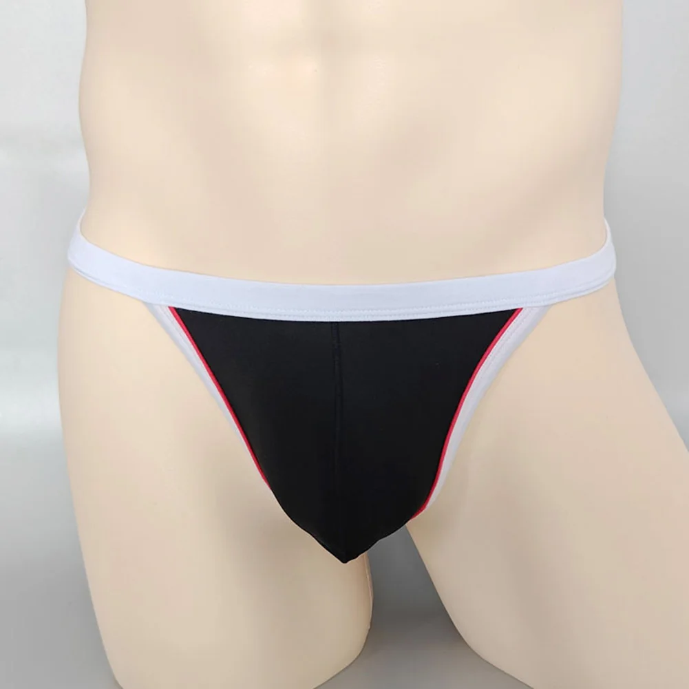 

Mens Thin Breathable Underwear Low Waist Panties Comfy Shorts Briefs Bulge Pouch Underpants High Cut Lingerie Homme Knickers