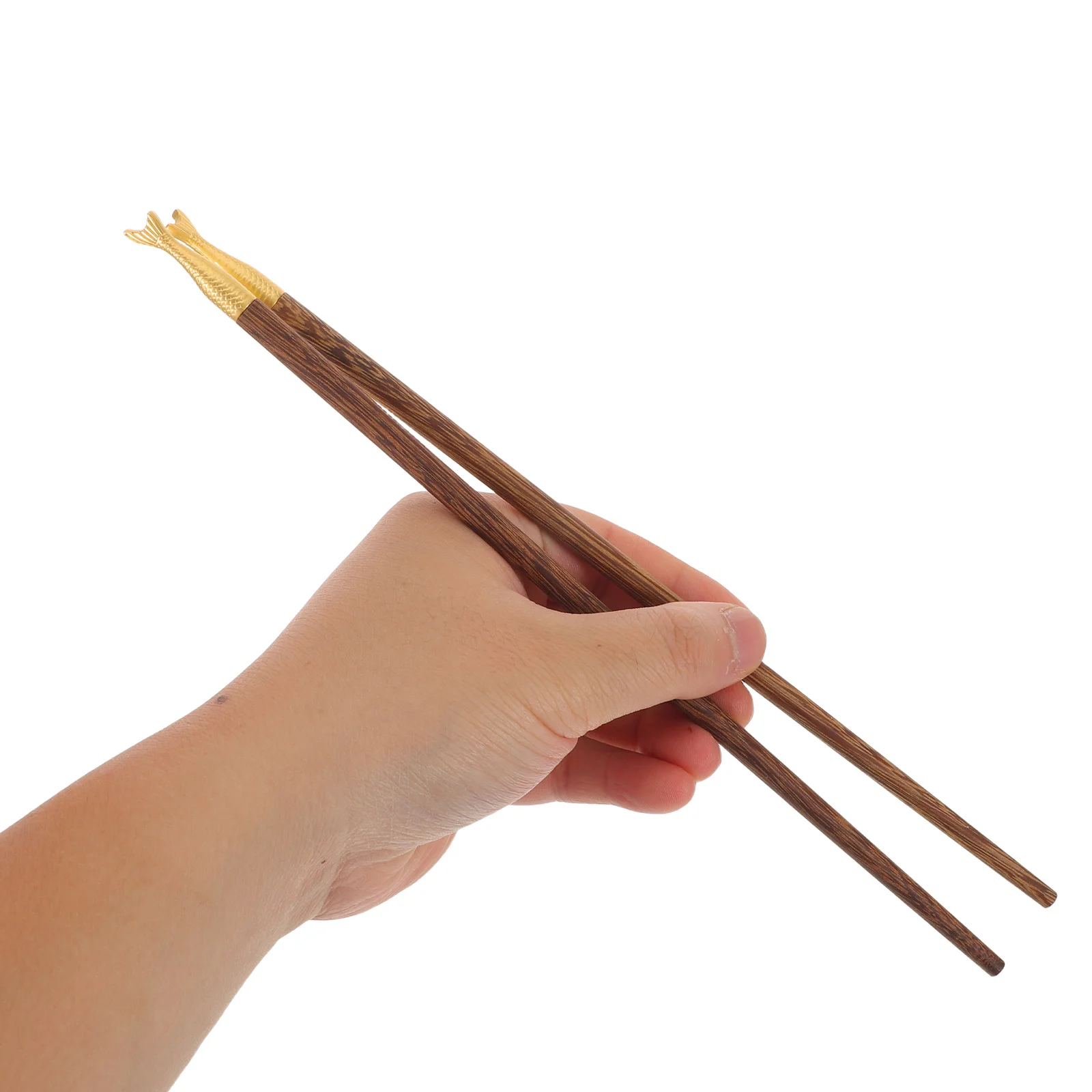 

1 Set Solid Rosewood Chopsticks Handmade Reusable Natural Wood Dining Utensils For Sushi Ramen Hot Pot Japanese Chinese Korean