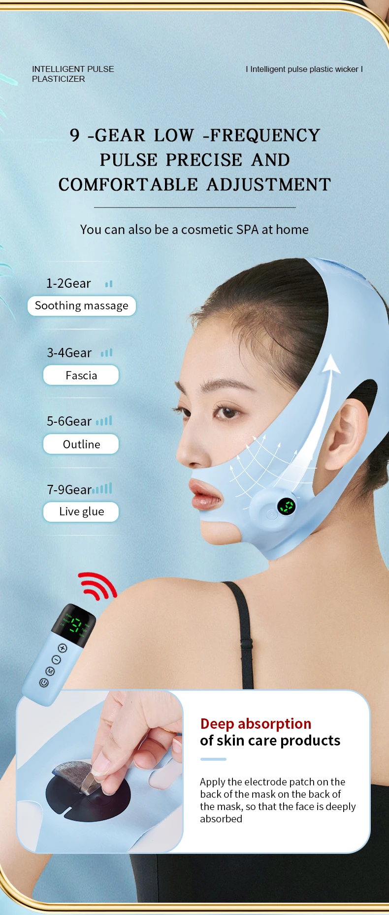 Facial Lifting Machine Electric V-face Shaping Massage Beauty To Reduce Double Chin